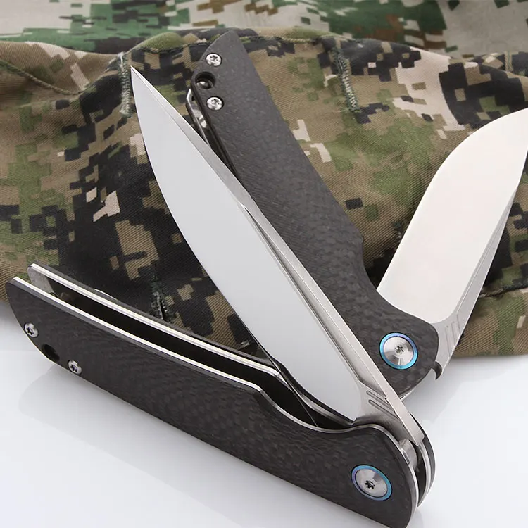 3510 мяч несущий складной нож с ручкой из углеродного волокна CH карманный VG10 лезвие