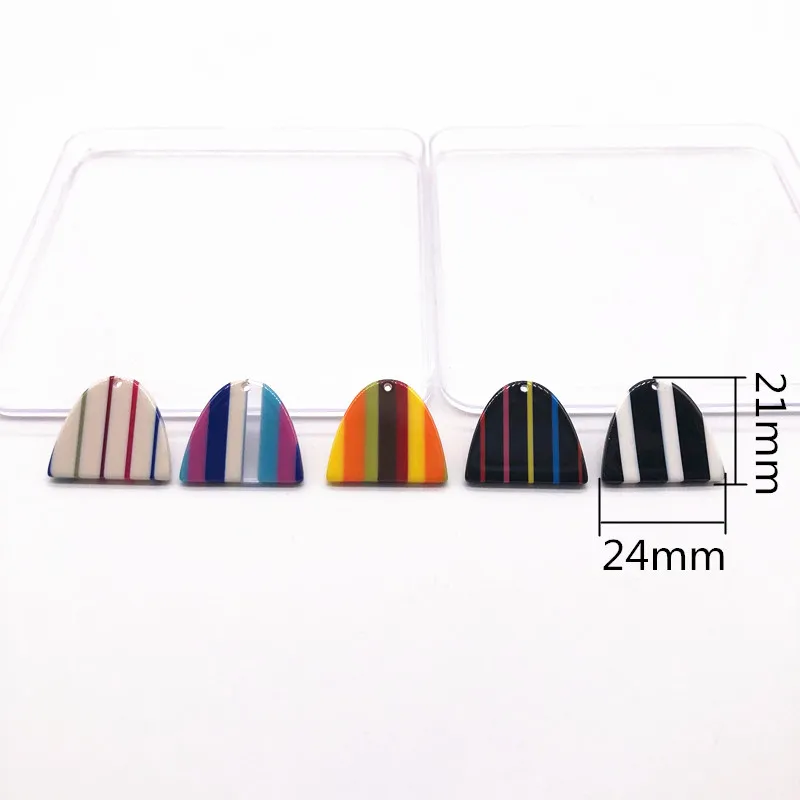 As shown mix color Новое поступление!(Выберите дизайн) 100 шт./лот уксусная кислота мини геометрическая форма серьги-гвоздики/серьги аксессуары/детали для серег DIY - Цвет: As shown mix color