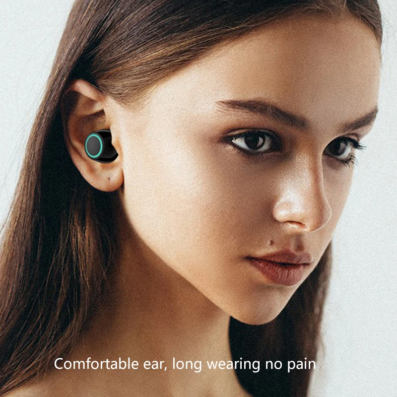 TWS S2 настоящие беспроводные наушники Bluetooth мини водонепроницаемые с