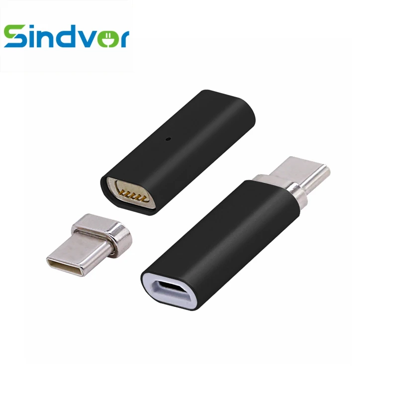 Магнитный адаптер Sindvor Type C Micro USB/Android на зарядный кабель для передачи данных Huawei P9