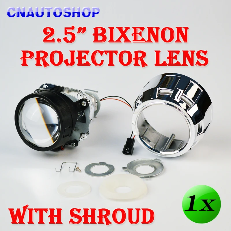 Hippcron 2 5 &quotдюймов Биксеноновая разрядная лампа высокой интенсивности для