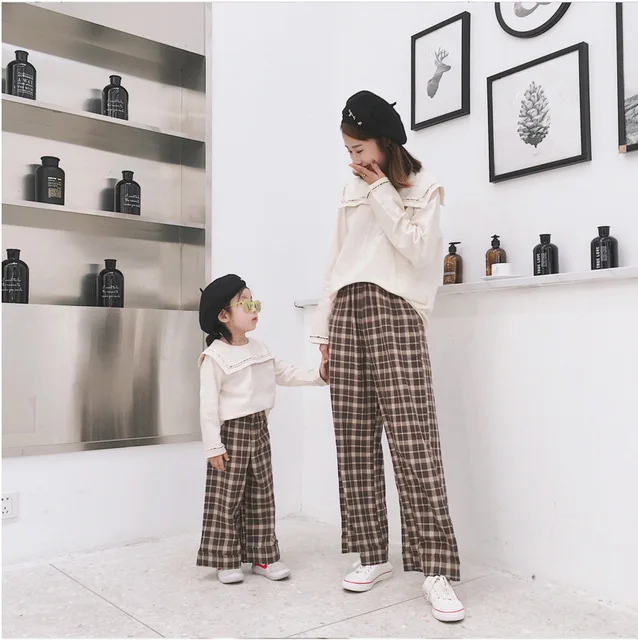 Одежда для семьи Свитера мамы и дочки 2018 г. осенне-зимние новые детские вязаные