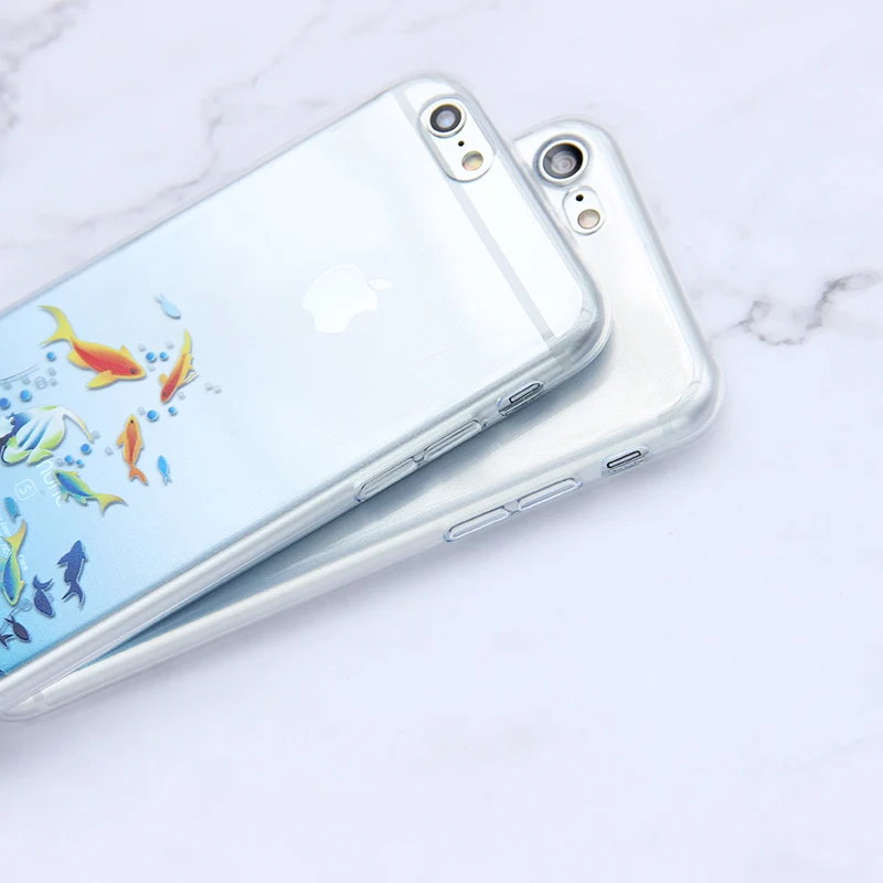 MISSCASE Mermaid Phone Case for iphone X 7 8 Plus Soft TPU Silicon Full Protective coque Cover iPhone 6 6S plus 5 5S SE |