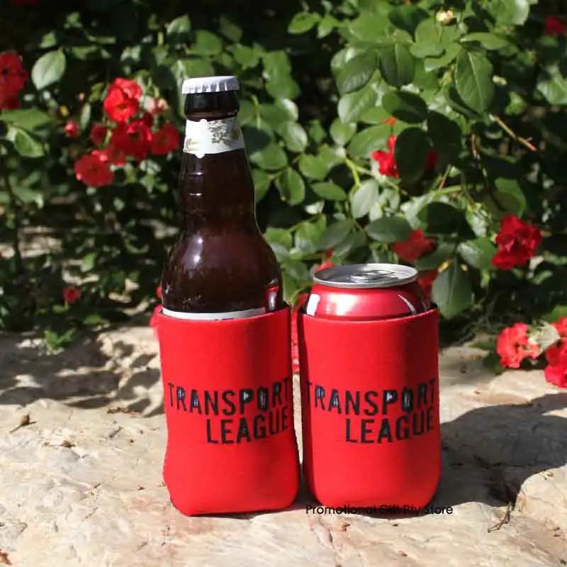 100 шт. держатель из неопрена с логотипом клиента пива холодильник для бутылок