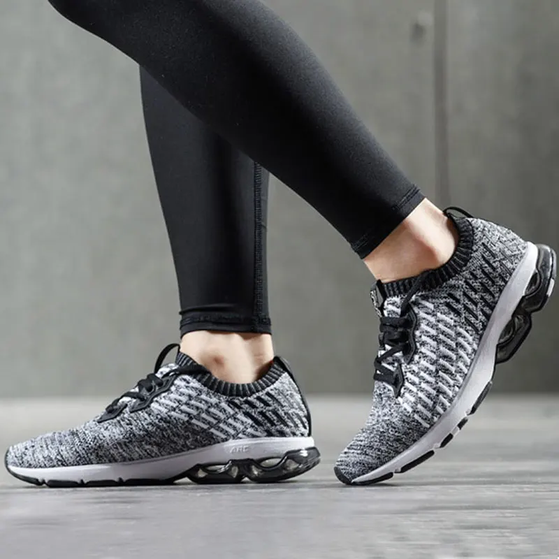 Li-Ning/Женская беговая Обувь года; однотонные Тканные амортизирующие носки; спортивная обувь с подкладкой; кроссовки; ARHN014 XYP650