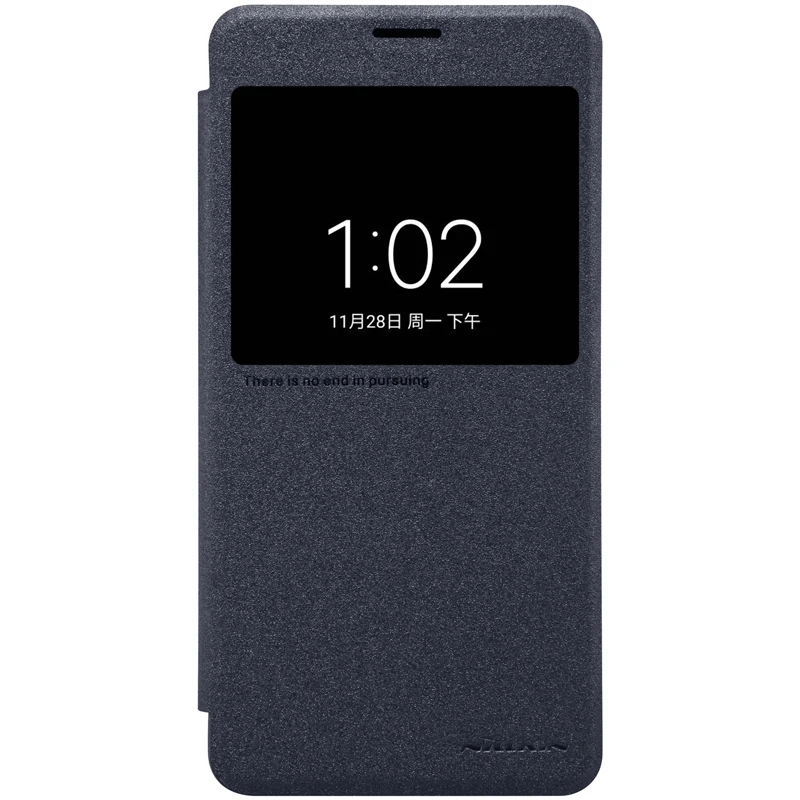Кожаный чехол книжка с окошком для Xiaomi Mi Note 2 Pro Prime NILLKIN|case for xiaomi|leather casecase |