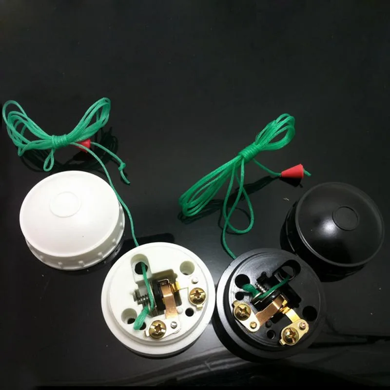 10 шт. Ретро переключатель вытяжной линии лампы с одним управлением ручной старый