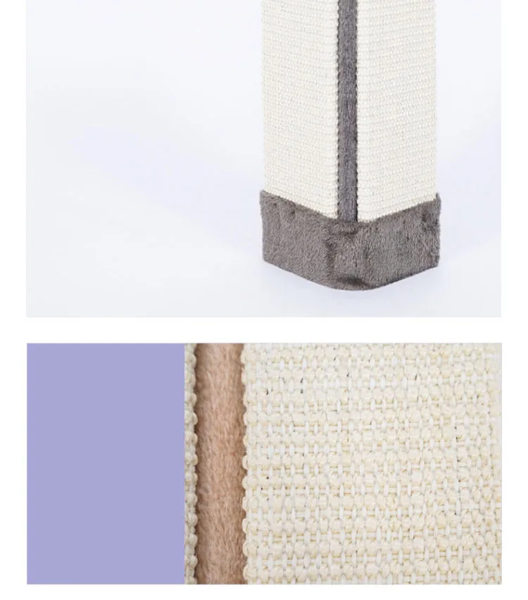 Cat Scratch Board Sisal Furniture Bed Mattress Protector Table Chair Sofa Legs Mat Cat Kitten Scratching Toy Scratcher