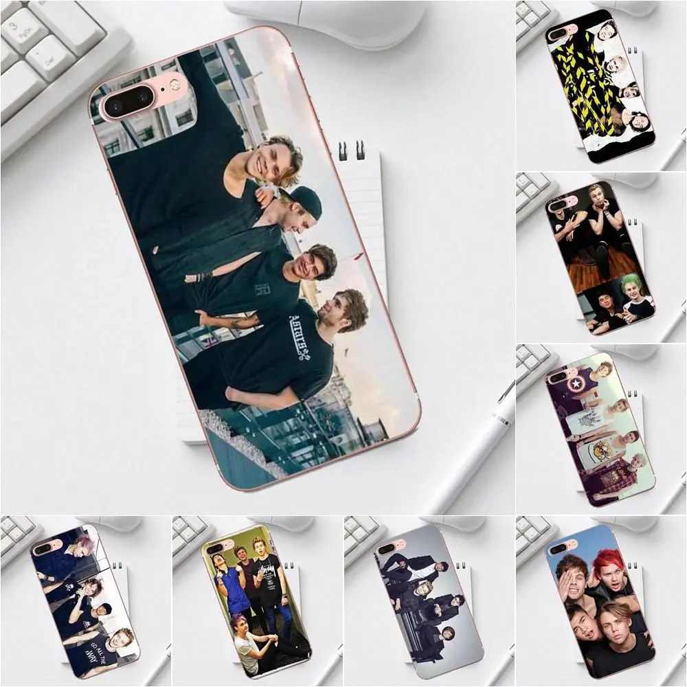 5 секунд летних полос для мальчиков iPhone 4 4S 5C SE 6 6S 7 8 Plus X XS Max XR Galaxy A3 A5 J1 J3 J5 J7 2017