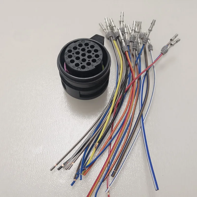 20 Pin/Way 02E 01J коробка передач корпус контроллера разъем с косичкой для Volkswagen Audi 1J0 927 320 1J0927320