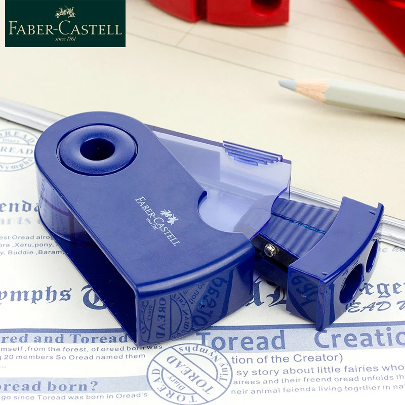 FABER CASTELL точилка для карандашей с одним отверстием и двумя отверстиями двойная