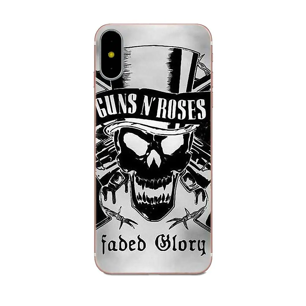 Милые пластиковые аксессуары для телефона чехол с постером Guns N Roses Xiaomi Redmi Note 2 3 3S 4