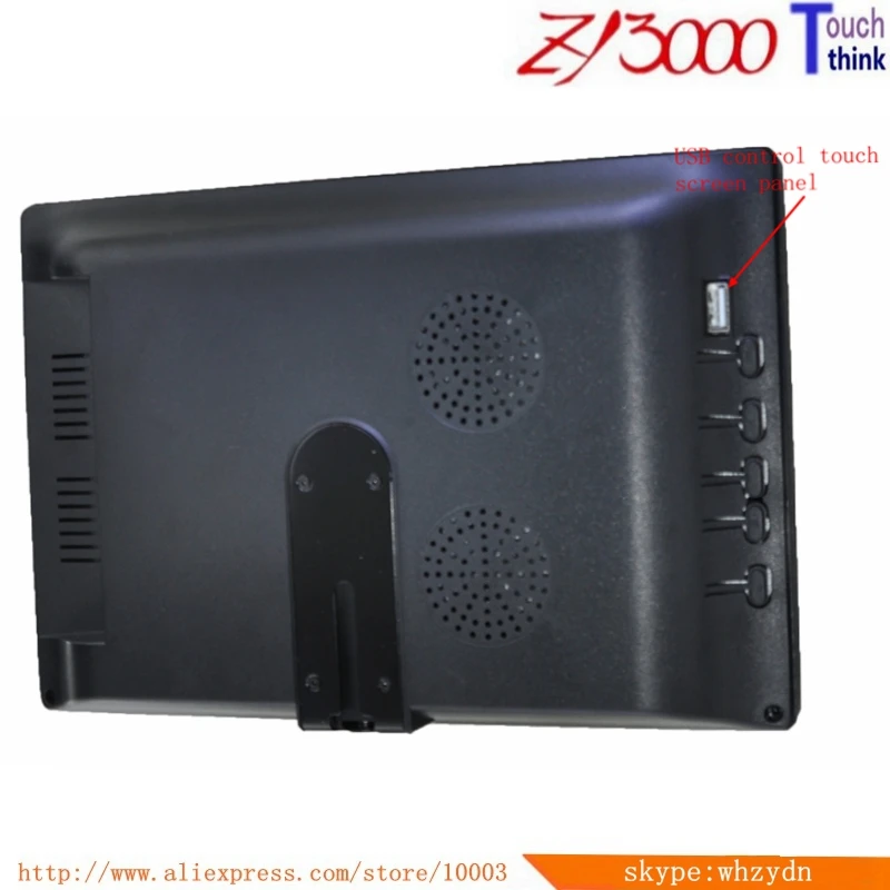 В наличии D sub 10 1 &quot16:10 Tft Led Hdmi Vga Av вход Usb емкостный мульти сенсорный экран