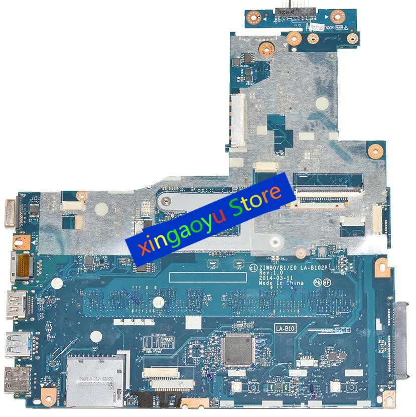 Материнская плата для ноутбука Lenovo B50-30 w/ N3530 LA-B102P 5B20G46149 100% ТЕСТ ОК - купить по