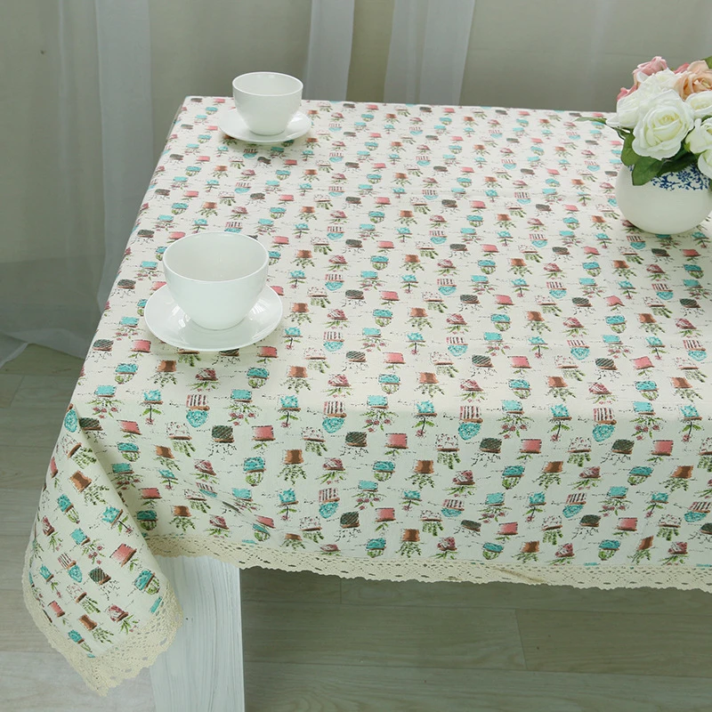 Белье хлопок скатерть устанавливает ткань крышка прямоугольная Manteles пункт toalha