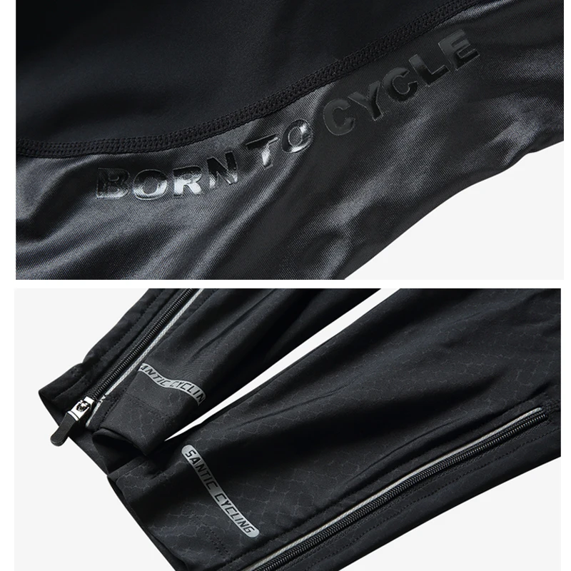 Santic мужские брюки для велоспорта весна осень профессиональная команда горный