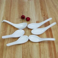 imitation porcelain dinnerware traditional chinese small soup spoon chain restaurant with a5 melamine tableware