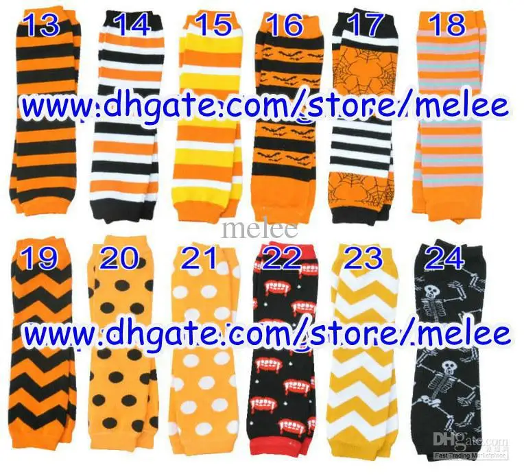 Детские гетры на Хэллоуин и Рождество цветные носки с изображением Санта Клауса