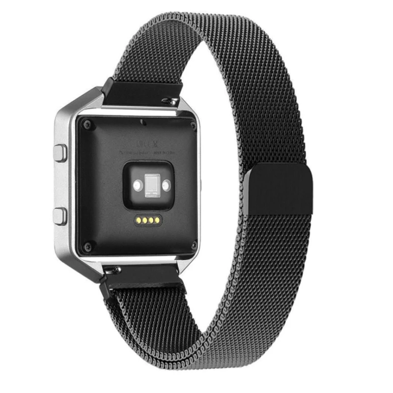 Milanese Loop Watch Band нержавеющая сталь Магнитная застежка Браслет для Fitbit Blaze Смарт