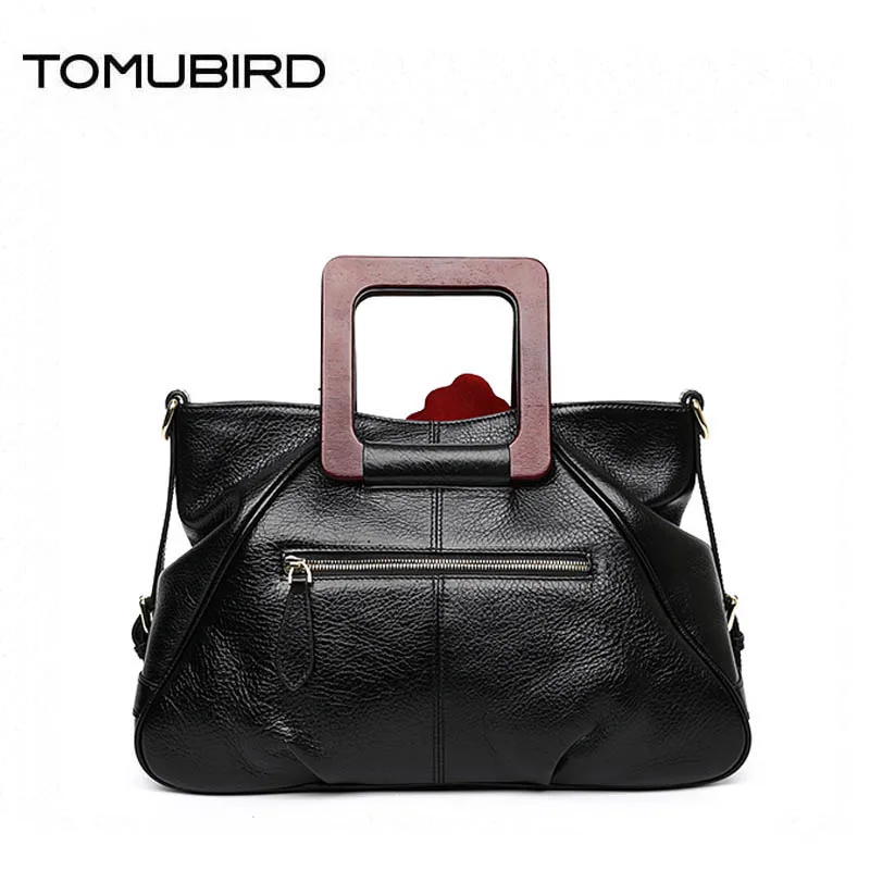 TOMUBIRD новинка 2019 улучшенная воловья кожа модная объемная Цветочная женская сумка