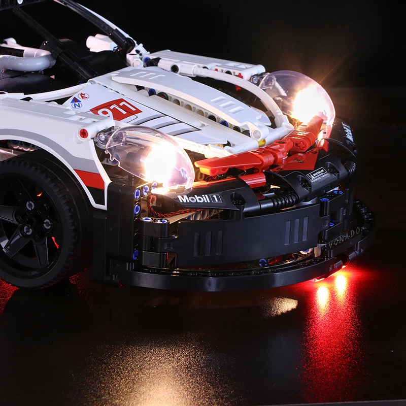 Светильник для Technic 23018 гибридная техника совместимая с 42096 модель супер