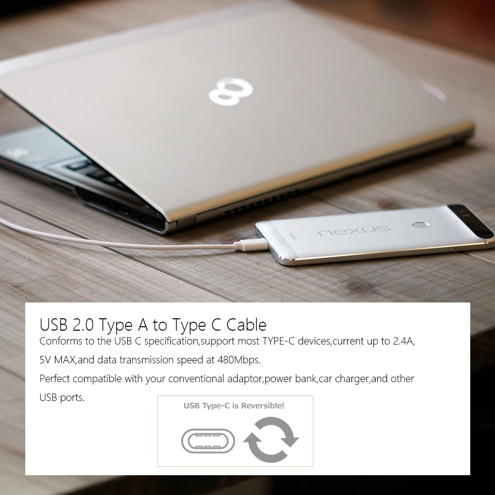 USB C type для usb кабеля Реверсивный зарядный кабель мобильного телефона быстрой