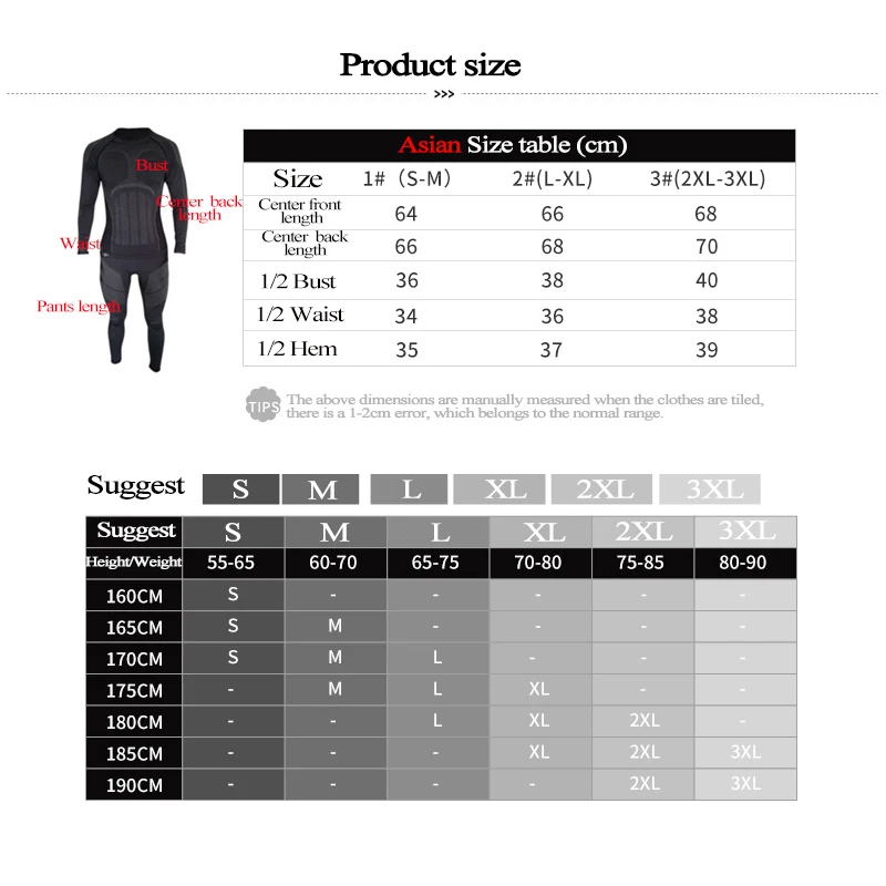 Мужское зимнее термобелье Santic Спортивное нижнее белье для велоспорта