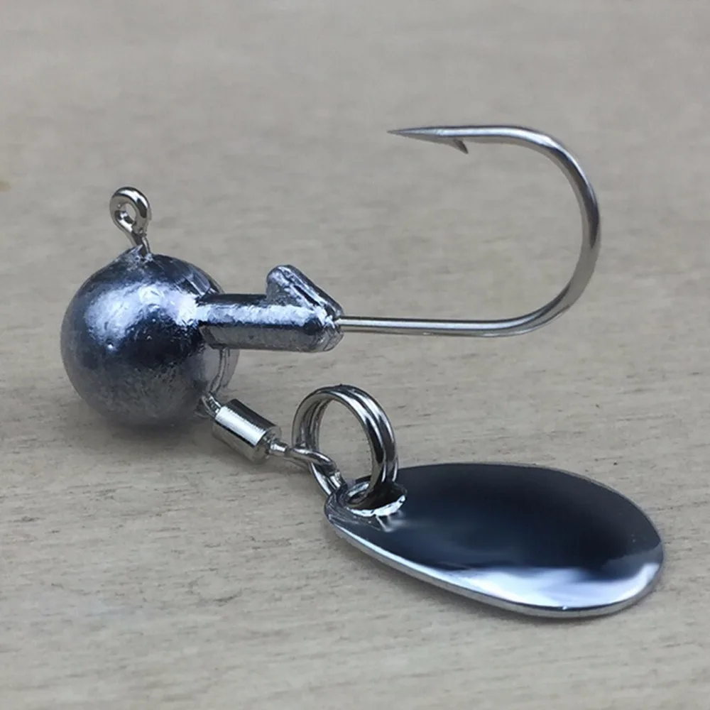 5 шт./упак. Lead Jig Head одинарные крючки Спиннер Anzol Pesca для рыбалки на карпа вертлюги