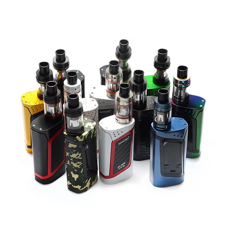 Оригинал smok чужеродных комплект с вейпер чужой 220 Вт поле mod и tfv8 маленьких танк