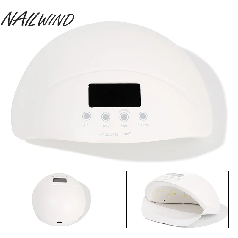 NAILWIND 50 Вт сушка для инструмент росписи ногтей MJD007 UV ktxt yfz Светодиодная лампа