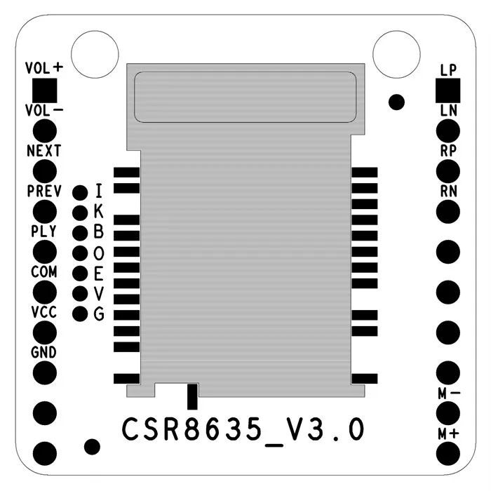 CSR8635 двойной 5 Вт Bluetooth 4,0/4,1 усилитель доска Аудио Bluetooth 4,1 модуль приемника с функцией вызова