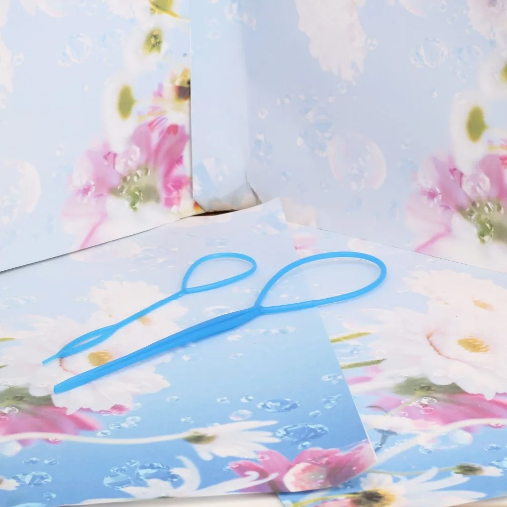 2 шт. упак. пластиковая заколка для волос инструменты укладки милая Волшебная