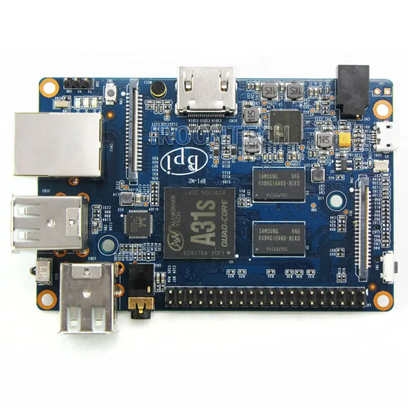 BPI-M2 Банан Пи М2 A31S Quad Core 1 ГБ RAM BPI бортовой Wi-Fi с Открытым исходным кодом совет по