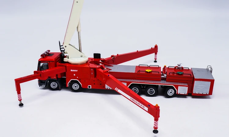 Изысканная коллекционная Игрушечная модель из сплава подарок 1:50 весы SANY 62m Tower Fire