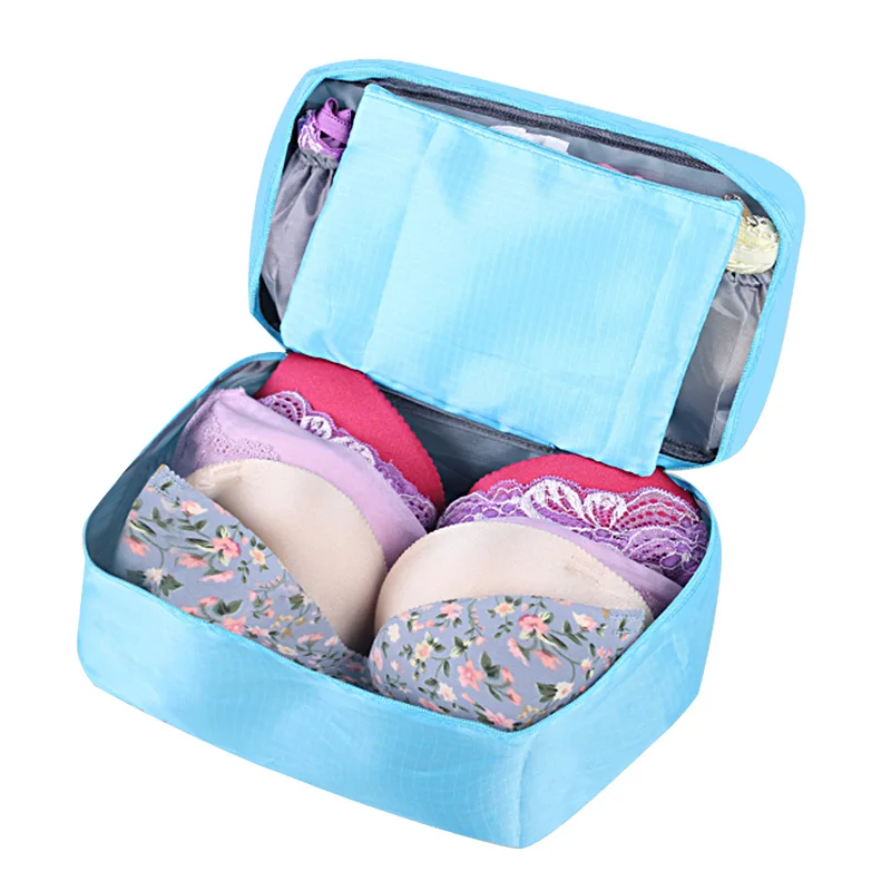 

Travel organizer bag for underwear Storage bag waterproof nylon fashion lagre capacity receive underwear organizer free shipping