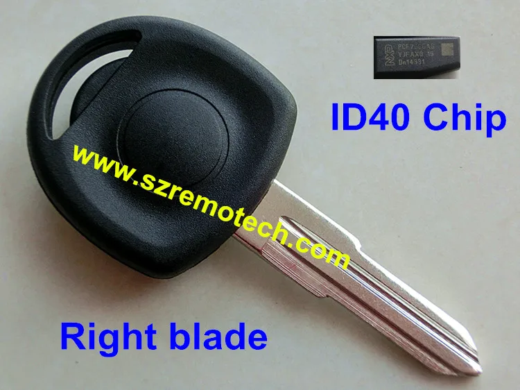 Сменный брелок RMLKS с чипом ID40 для Vauxhall Opel Agila Combo Van Corsa C Mervia Tigra Uncut Blank Blade|fob|fob key |