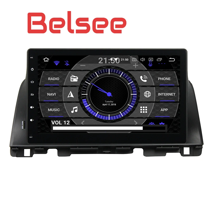 Автомагнитола Belsee 10 1 дюйма 4 + 32 ГБ Android 8 GPS Bluetooth WiFi|Автомагнитолы| |