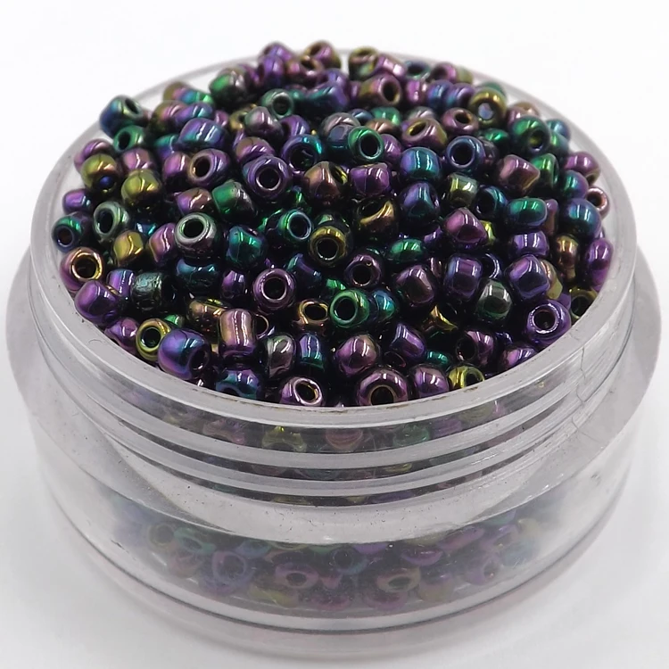 Оптовая продажа бусины из чешского стекла размер 22 г/3 мм цветные AB для