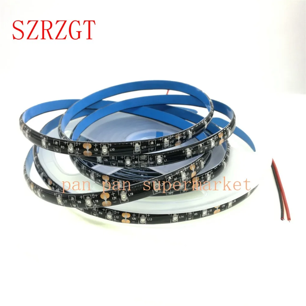 0 5/1/2/3/4/5 м 3528 SMD 60 Светодиодный УФ лампа LED фиолетовый ультрафиолетовый светильник