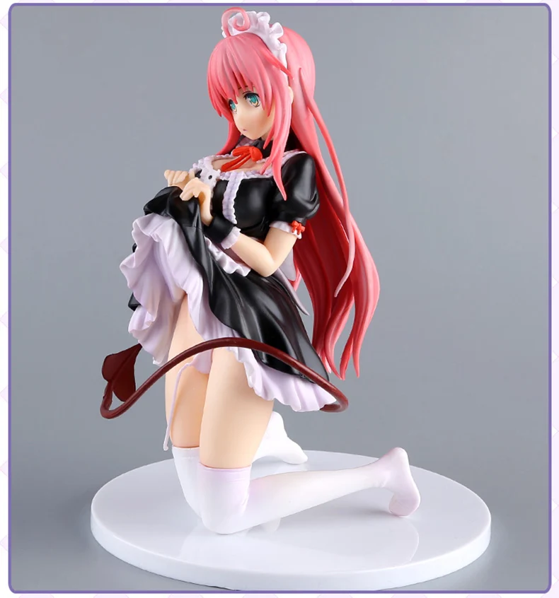 Фигурка аниме To Love Ru Lala Satalin Deviluke горничная Вер ПВХ 1/7 19 см сексуальная