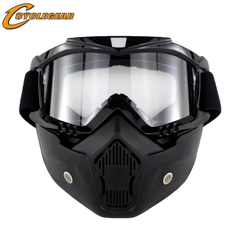 Мотоциклетные защитные очки CYCLEGEAR CG06 противоветровая маска закрывающие лицо