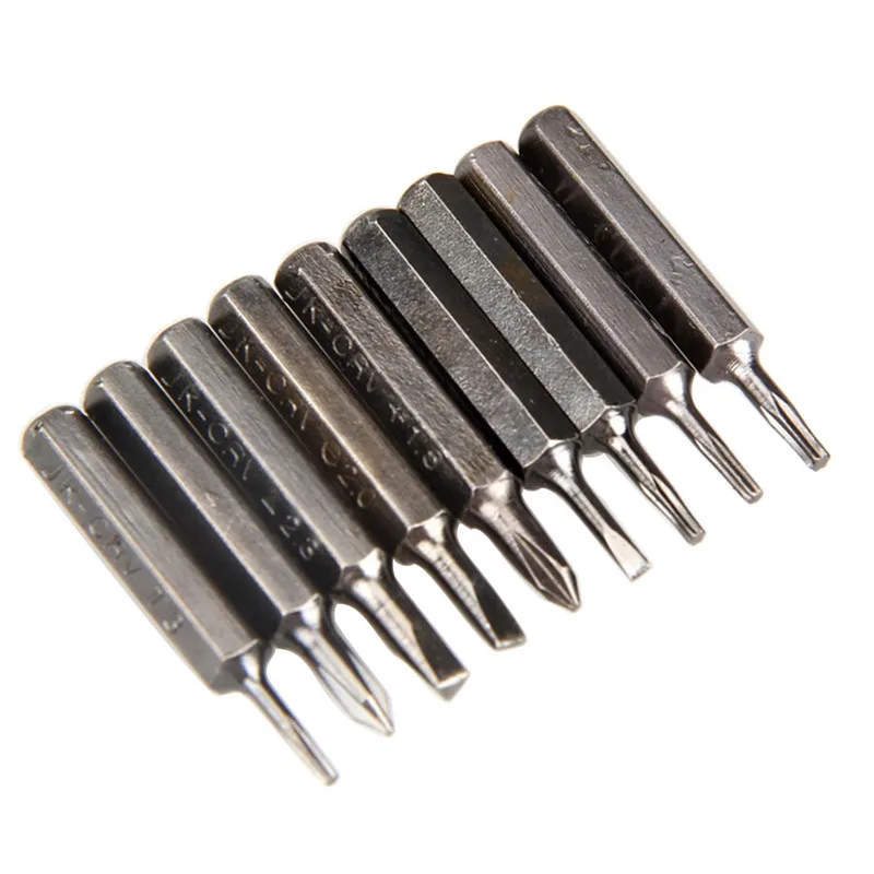 Портативный 10 в 1 Precision Отвёртки набор Бит Torx звезда Филлипс Ремонт набор инструментов для дома Офисная Электроника