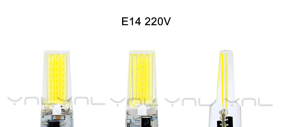 2 шт. лампада светодиодный светильник G4 G9 E14 220V AC DC 12V COB bombillas светодиодный светильник лампочки с ампулой светодиодный E14 G9 G4 COB светильник s заменить 20 Вт галогенная лампа