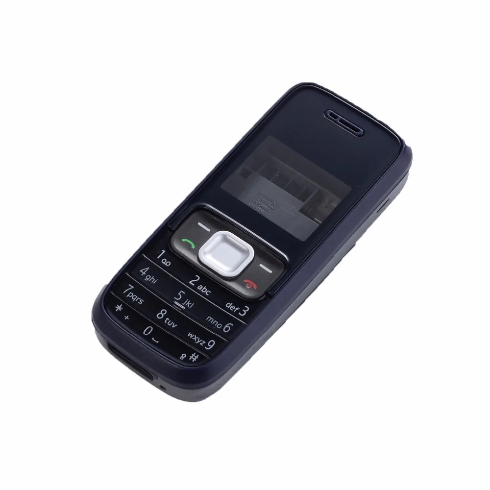 Горячая чехол для телефона Nokia 1209 Корпус Передняя рамка + батарея дверь