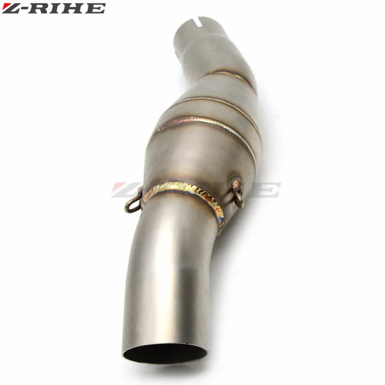

A middle connect for beneli bn300 tnt300 Motorcycle Exhaust Pipe Muffler Escape Connecting Pipe Front Link Pipe Moto Mid Pipe