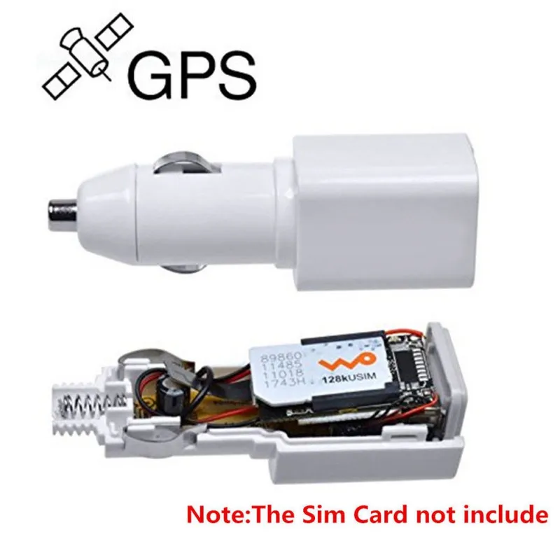 Автомобильный мини GPS-трекер GSM GPRS устройство слежения TF SD SIM USB подходит для Android IOS