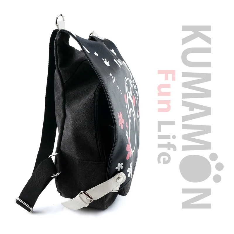 2016 Новинка аниме рюкзак Кумамон сзади мультфильм школьников сумка Классический