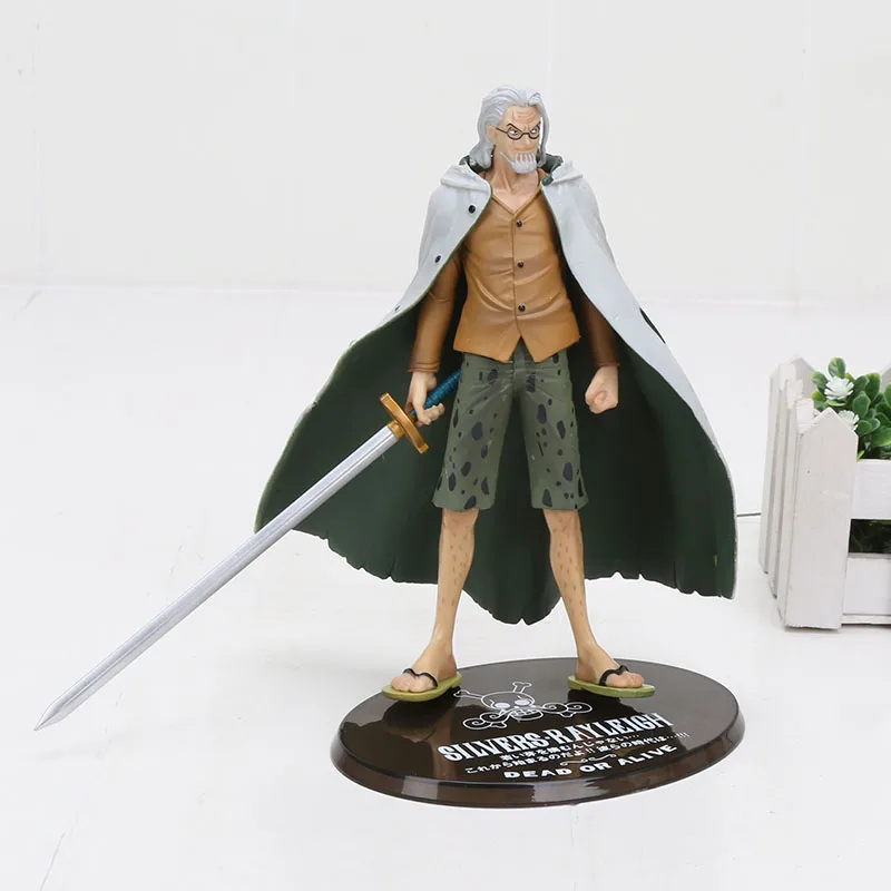16 см аниме one piece Silvers Rayleigh ПВХ фигурка игрушка кукла|Игровые фигурки и
