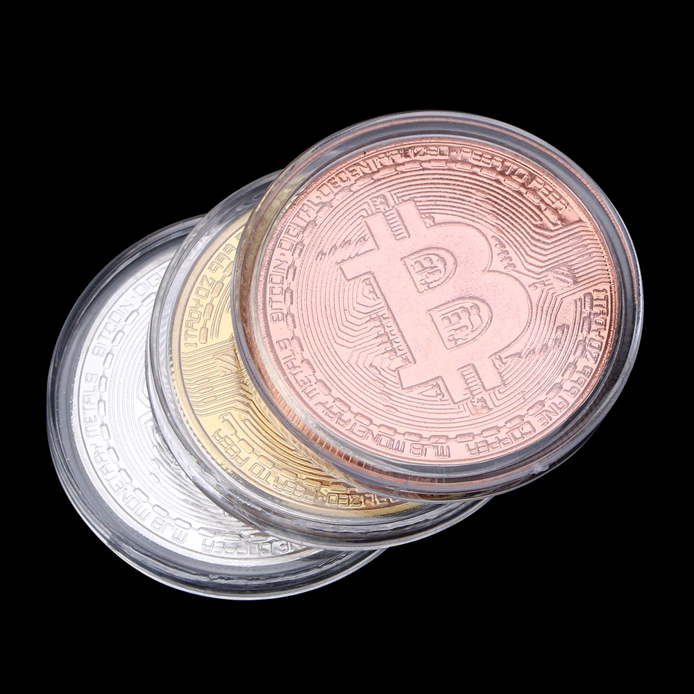 Позолоченная монета NICEYARD для биткоинов античная имитация металлические