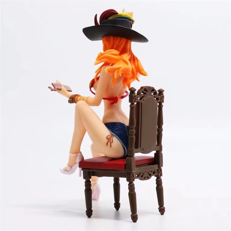 Аниме One Piece флаг алмазный корабль Nami сексуальные ПВХ Фигурки Коллекционная